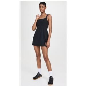 Beyond Yoga Spacedye Court Appeal Mini Dress - Darkest Night XL
